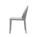 ZORA PU GRAY DINING CHAIR