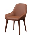 HAKU DARK GRAY WITH BACK PATTERNED DINING CHAIR