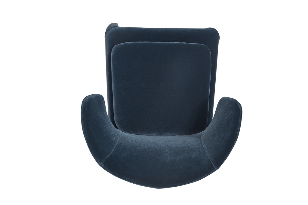 HUDSON VELVET GREEN DINING CHAIR
