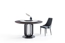 NUNO MICROFIBER DINING CHAIR W STEEL LEGS