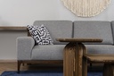 SECRET SILVER GRAY 3-SEATER SOFA