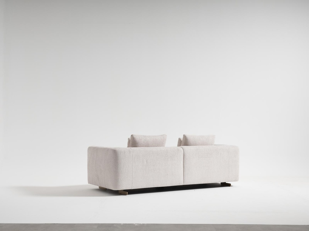 EVA FABRIC WHITE 4 SEATER SOFA