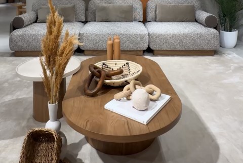 PALM COFFEE TABLE