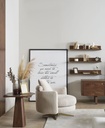 COLMAR FABRIC LIGHT BEIGE 1 SEATER