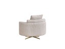COLMAR FABRIC LIGHT BEIGE 1 SEATER