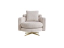COLMAR FABRIC LIGHT BEIGE 1 SEATER