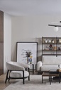 DOMINO PATTERNED 1 SEATER