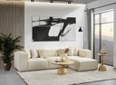 OPTIMA CORNER SOFA IN FABRIC CREAM