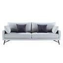 LIAN FABRIC GRAY 2 SEATER SOFA