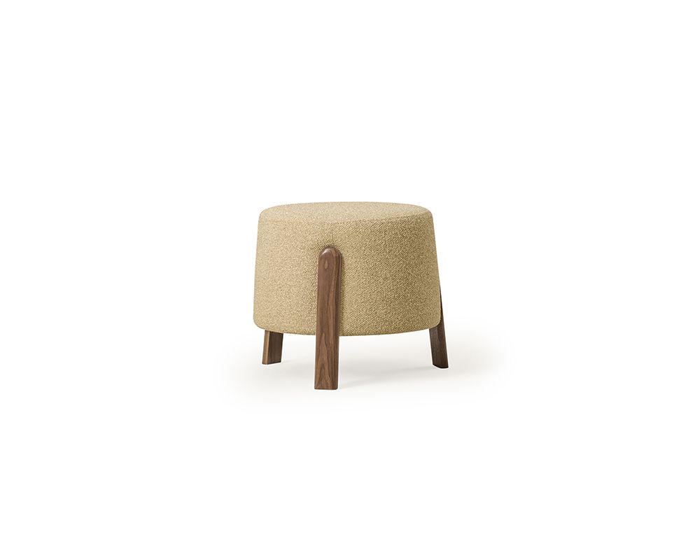 ATLAS CREAM POUF