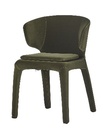 HUDSON VELVET GREEN DINING CHAIR