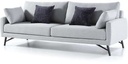 LIAN FABRIC GRAY 2 SEATER SOFA
