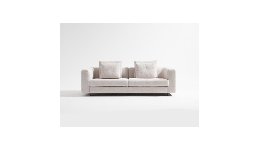 EVA WHITE 4 SEATER SOFA