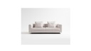 EVA WHITE 4-SEATER SOFA