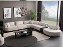 GRANDE DARK GRAY CORNER LEFT SOFA