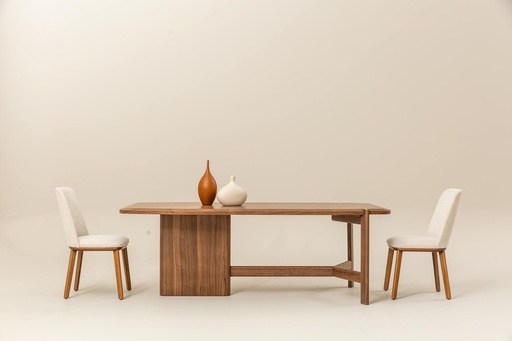 [NEDDTWLT] ATLAS WALNUT DINING TABLE