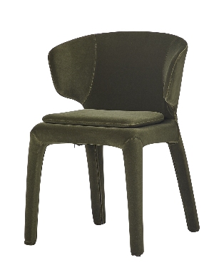 [ZHIDCGRN] HUDSON VELVET GREEN DINING CHAIR