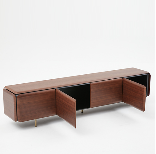 [31DTVWAL ] BOLOGNA WALNUT TV CONSOLE
