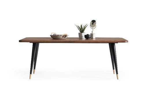 [YOLDTBCH] LAYLA WOODEN TOP DINING TABLE